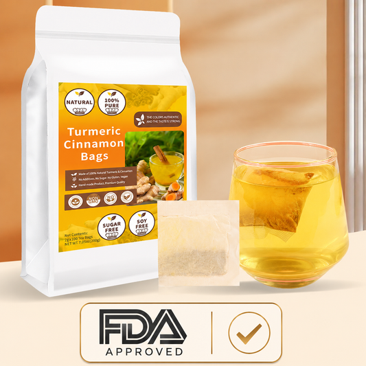 ☕Cinnamon Turmeric Tea--Healthy slim More Comfortable Every Day