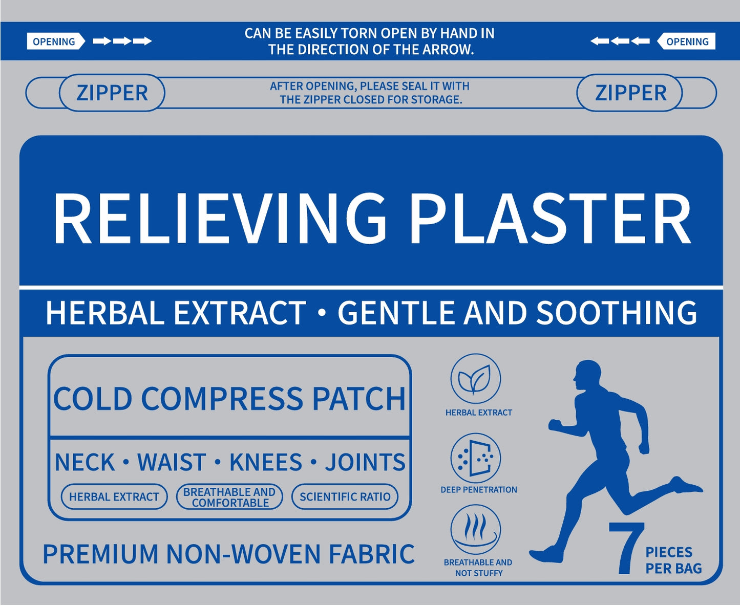 🔥Natural Pain Relief Patches🔥-Herbal Joint Care Patch for Relieving Pain, Swelling, Strain and Sprain