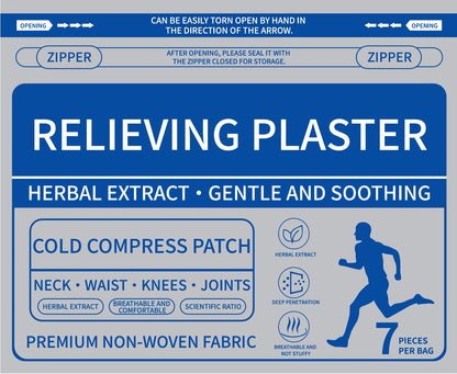 🔥Natural Pain Relief Patches🔥-Herbal Joint Care Patch for Relieving Pain, Swelling, Strain and Sprain