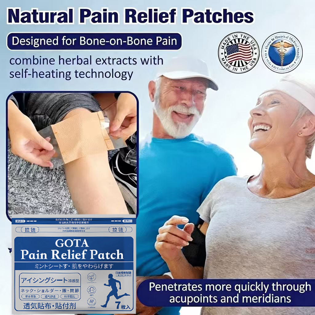 🔥Natural Pain Relief Patches🔥-Herbal Joint Care Patch for Relieving Pain, Swelling, Strain and Sprain