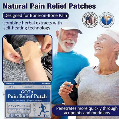 🔥Natural Pain Relief Patches🔥-Herbal Joint Care Patch for Relieving Pain, Swelling, Strain and Sprain