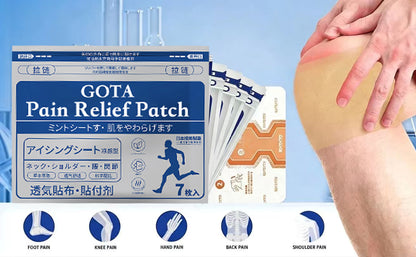 🔥Natural Pain Relief Patches🔥-Herbal Joint Care Patch for Relieving Pain, Swelling, Strain and Sprain