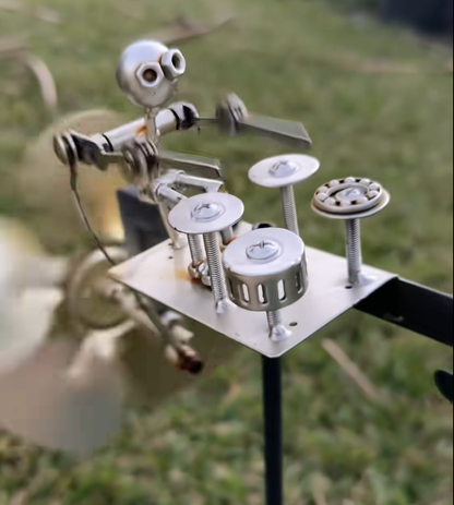 🎸Drummer Windmill---Mini rock band performing