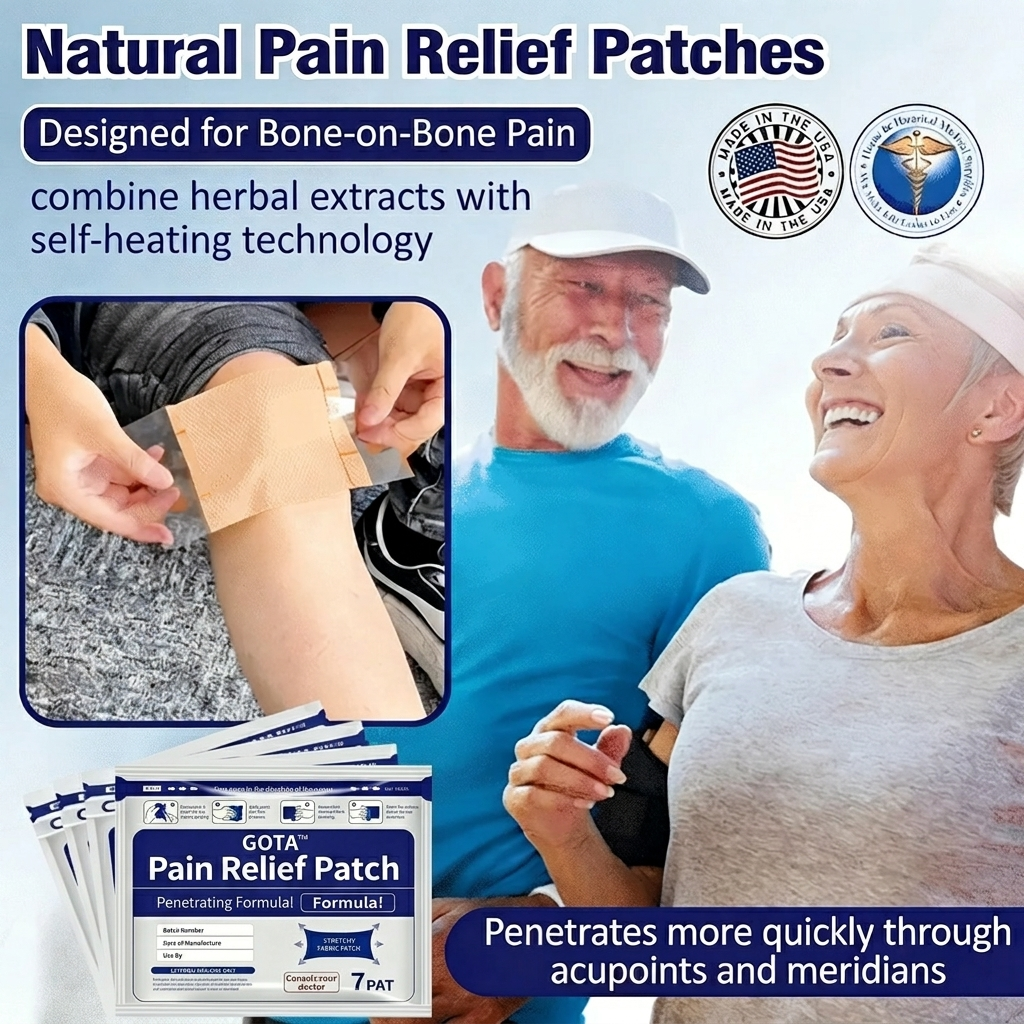🔥Natural Pain Relief Patches🔥-Herbal Joint Care Patch for Relieving Pain, Swelling, Strain and Sprain