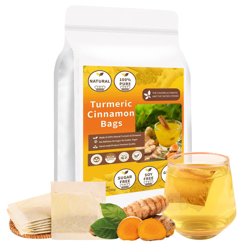 ☕Cinnamon Turmeric Tea--Healthy  slim More Comfortable Every Day